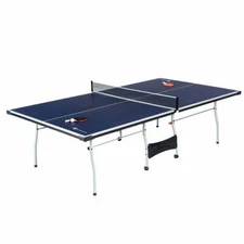 Official Size Tennis Ping Pong Indoor Foldable Table Paddles and Balls Included