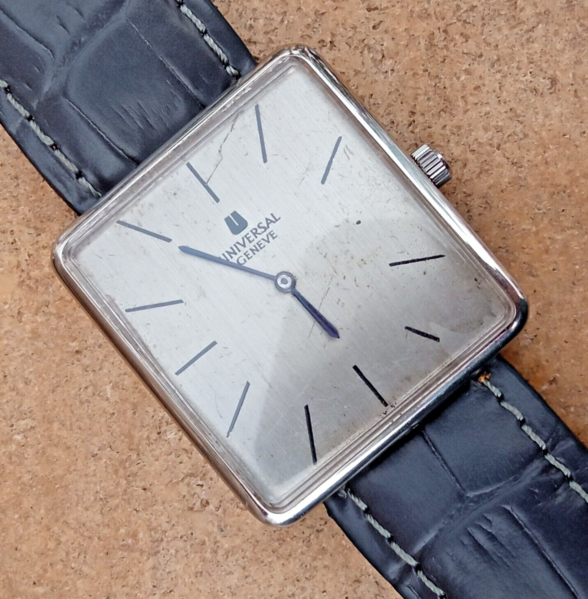 Universal Geneve Tank Style XL Rectangular Oversized 35mm Universal Geneve Tank Style XL Rectangular Oversized 35mm
