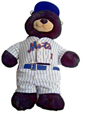 New York Mets Uniformed Build a Bear Black Panther 18  Plush Stuffed Animal