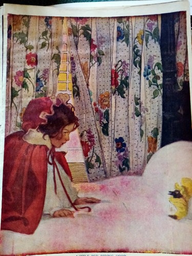 Gdn1 Ephemera 20er Jahre Exlibris Rotkäppchen