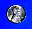 1958-P LINCOLN WHEAT CENT R/B (W/MINT LUSTER) "U-GRADE" BU UNCIRCULATED #3