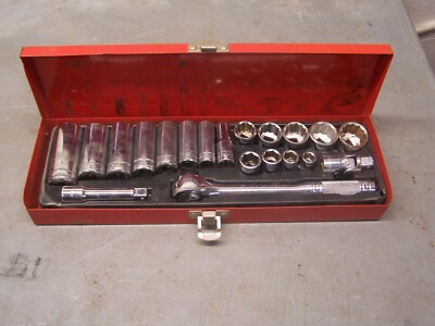 vintage blackhawk tool set 3/8