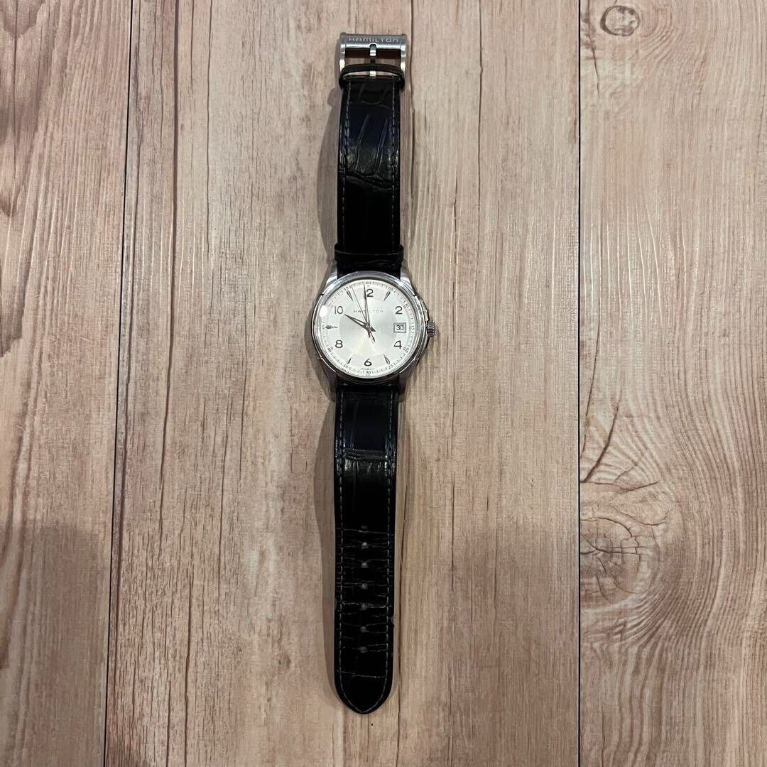 Hamilton Jazzmaster H324111 Silver Dial Men's Quartz Watch Hamilton Jazzmaster H324111 Silver Dial Men's Quartz Watch