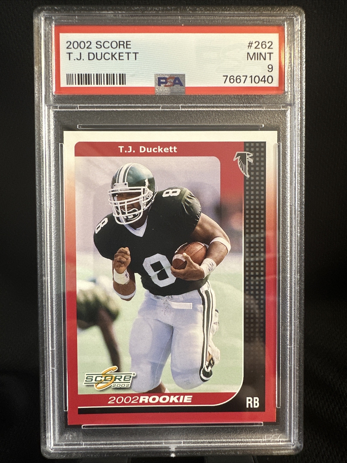 TJ Duckett Score #262 Base