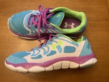 Under Armour Micro G Girls Size 7 Running Athletic Shoes