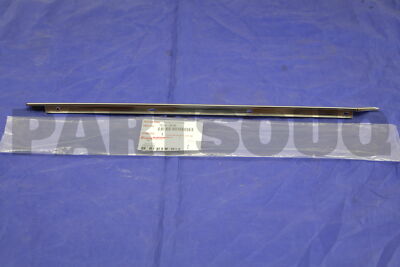 7576306140 Genuine Toyota MOULDING, REAR DOOR WINDOW FRAME, UPPER 