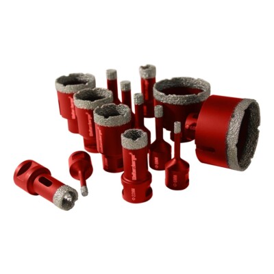Lytool 5-teiliges Diamantbohrer-Set M14 – Für Fliesen, Glas, Marmor, Granit, 6–20 Mm, Mit Kühlwachs, Für Winkelschleifer Trocken- Und Nassbohrer Für Feinsteinzeug Lytool 5-teiliges Diamantbohrer-Set M14 – Für Fliesen, Glas, Marmor, Granit, 6–20 Mm, Mit Kühlwachs, Für Winkelschleifer Trocken- Und Nassbohrer Für Feinsteinzeug
