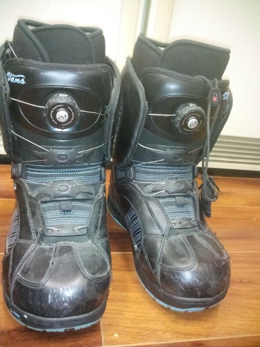 Vans Encore Black Snowboard Boots With 
