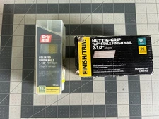 2-pack lot Grip Rite 2000/PC HUTTIG-GRIP 16 Gauge AF-Style Finish Nail 2-1/2”