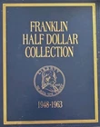 Franklin Half Dollar Collection 1948-1963 Silver Complete Set with Album