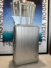 Rimowa Topas 63L Silver 2-wheels Carry Case Suitcase 930.63 From Japan