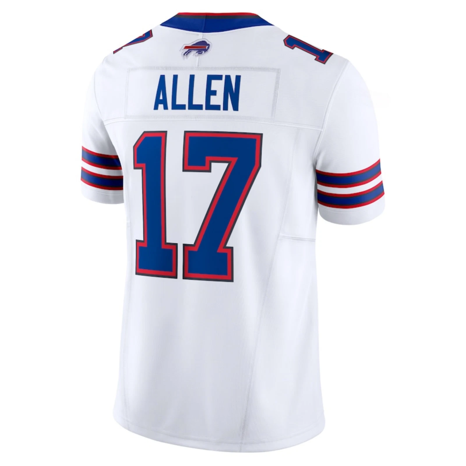 Men's Billss #17 Josh Allen Royal/White/Red Limited Printed Player Jersey