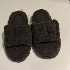Kids' Ace Adjustable Slide Slippers Grey- Cat  Jack - SIZE S 13/1 