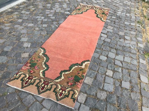 Handmade Wool Rug, Bohemian Runner Rug, Turkish Vintage Rug, Home Rug,2,6x8,9ft