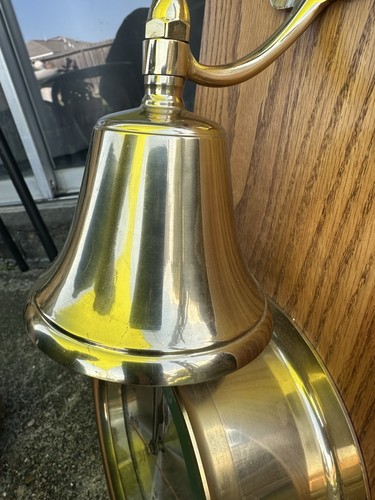 Bell Clock Co. Brass Ships Clock đź””Sounds Amazingđź”” - Picture 8 of 11