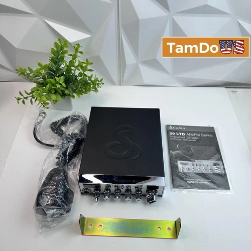 Cobra 29 LTD Classic AM/FM 40 Channel CB Radio with Microphone, CCBP29LT01