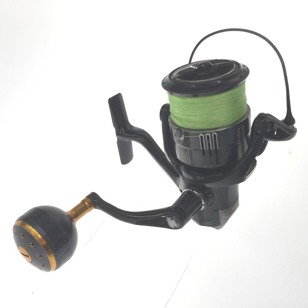 Shimano Spinning Reel 19 Vanquish 4000Mhg Line Included Shimano Spinning Reel 19 Vanquish 4000Mhg Line Included