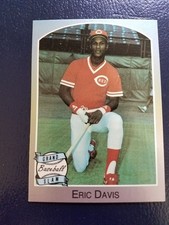 Eric Davis Cincinnati Reds Grand Slam Baseball Gray Border NM