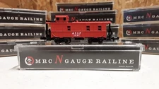 MRC N Gauge Railine Sante Fe Caboose #1997 Item no 7080 NOS  (AA-91