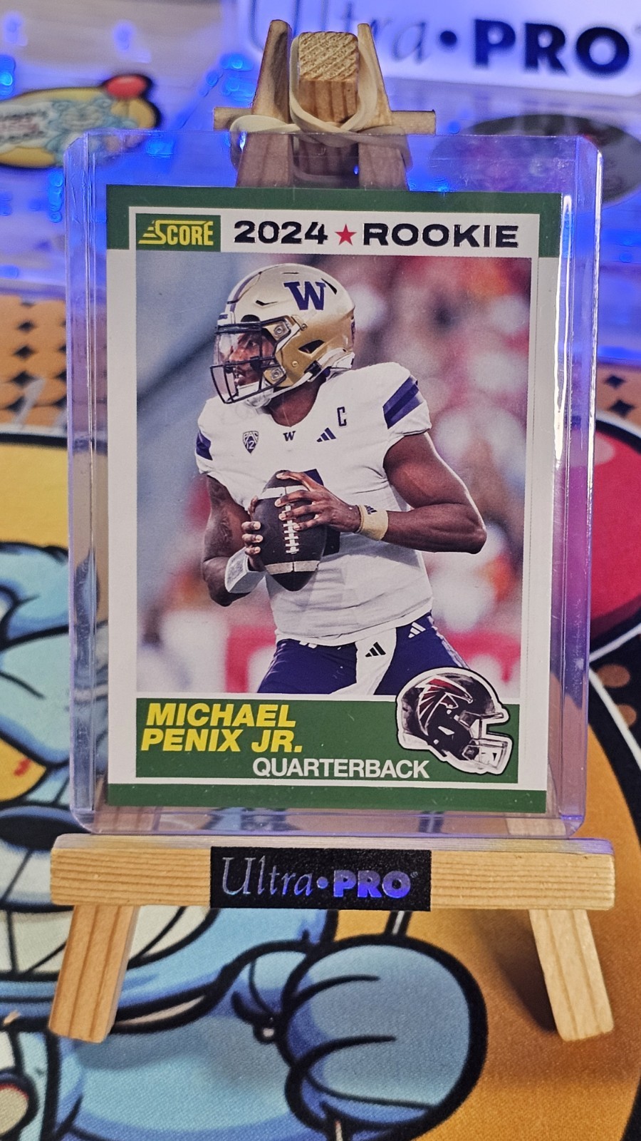 2024 Panini Score 35th Anniversary Rookie Michael Penix Jr #7 RC Atlanta Falcons