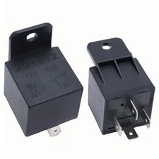 JD1912 60A Waterproof 24V DC 4-Pin Automotive Relay SPST with Copper Terminals