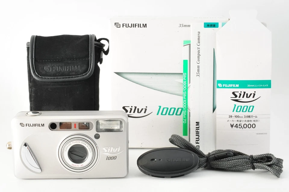 [MINT++附近]Fujifilm Silvi 1000 银色 35mm 胶片相机 盒装 来自日本 #57 — 第 2/4 张图片