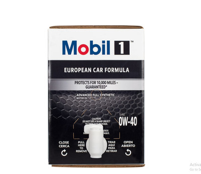 Mobil 1 FS European Car Formula Full Synthetic Motor Oil 0W-40, 12 Quart