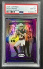 DRAKE MAYE PSA 10 2025 PANINI CERTIFIED #67 MIRROR PURPLE 104/299 PATRIOTS