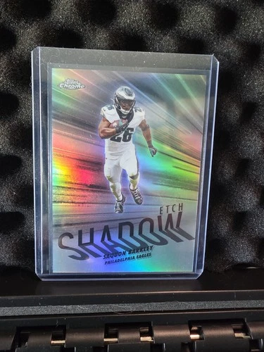 2025 Topps Chrome Saquon Barkley Base (RAW)