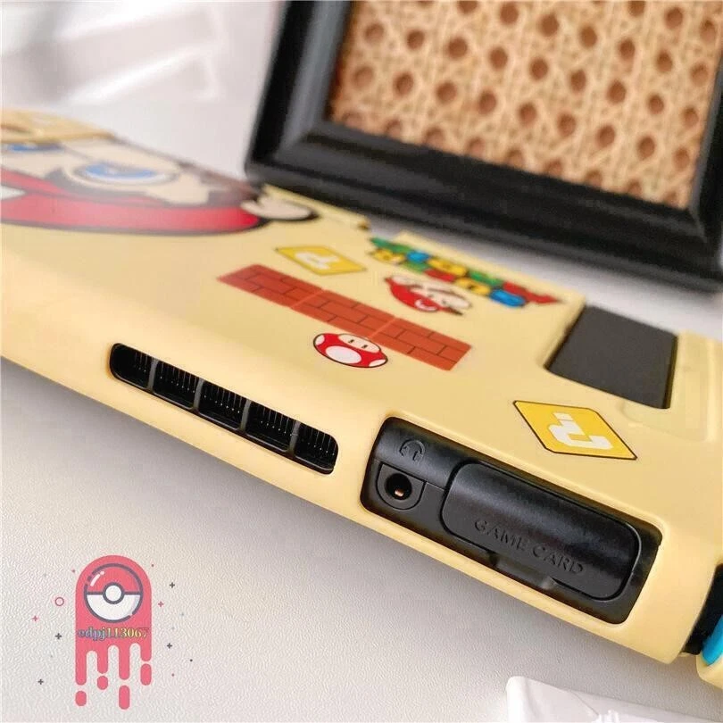 Cartoon Mario for Nintendo Switch Split Console NS Silicone Protective Case - Image 4 of 4