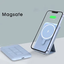 Foldable MagSafe Battery Pack Magnetic Power Bank for iPhone 14/15/16/17 Pro Max