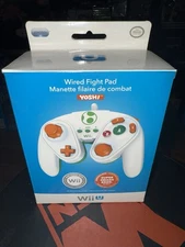 PDP Yoshi Wired Fight Pad Controller for Nintendo Wii U New