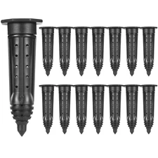 15 Pack Garden Watering Stake Large UV-Protected ABS Plastic Deep Root Irriga...