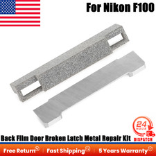 Back Film Door Broken Latch Metal Replacement Repair For Nikon F100 Rebuild Kit