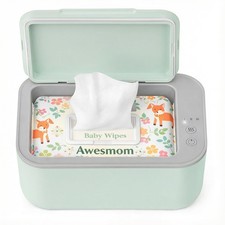 Baby Wipe Warmer, 3-Level Temperature Control, Quiet and Even Heating, Large ...