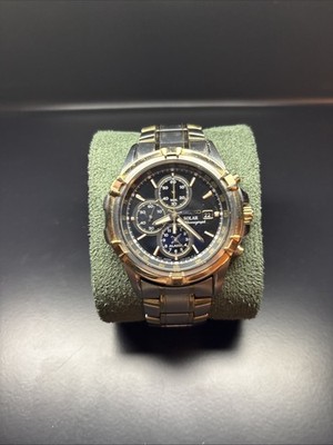 Seiko Solar Men's Black Watch - SSC142 for sale online | eBay