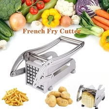 1pcs Multifunction Manual Potato Cutter – Stainless Steel Fast-Cutting Vegetable