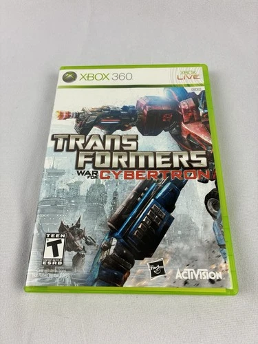 Transformers: War for Cybertron (Microsoft Xbox 360, 2010) CIB w/ Manual