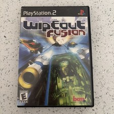 Wipeout Fusion Sony PlayStation 2 CIB COMPLETE & Tested