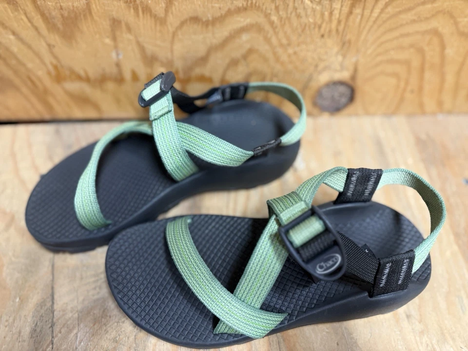 Chaco Z/1 Classic Womens Size 7 Green Beach Walking Outdoor Hiking Sandals - Image 3 of 4