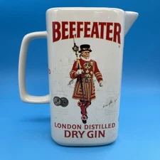 Beefeater London Distilled Dry Gin Pitcher ( Square ) 6” Tall
