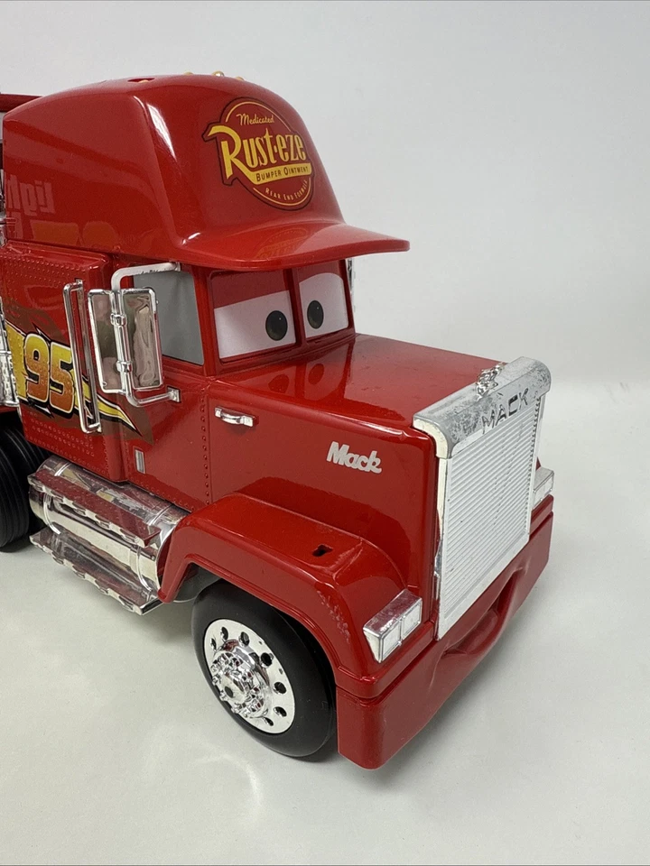 Jada Disney Pixar CARS 1/24 Mack Semi Truck & Trailer Die Cast Loose VHTF - Image 2 of 4