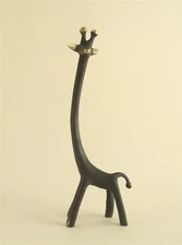 Walter BOSSE Vienna GIRAFFE Patinated Brass Hagenauer Bronze era Austria