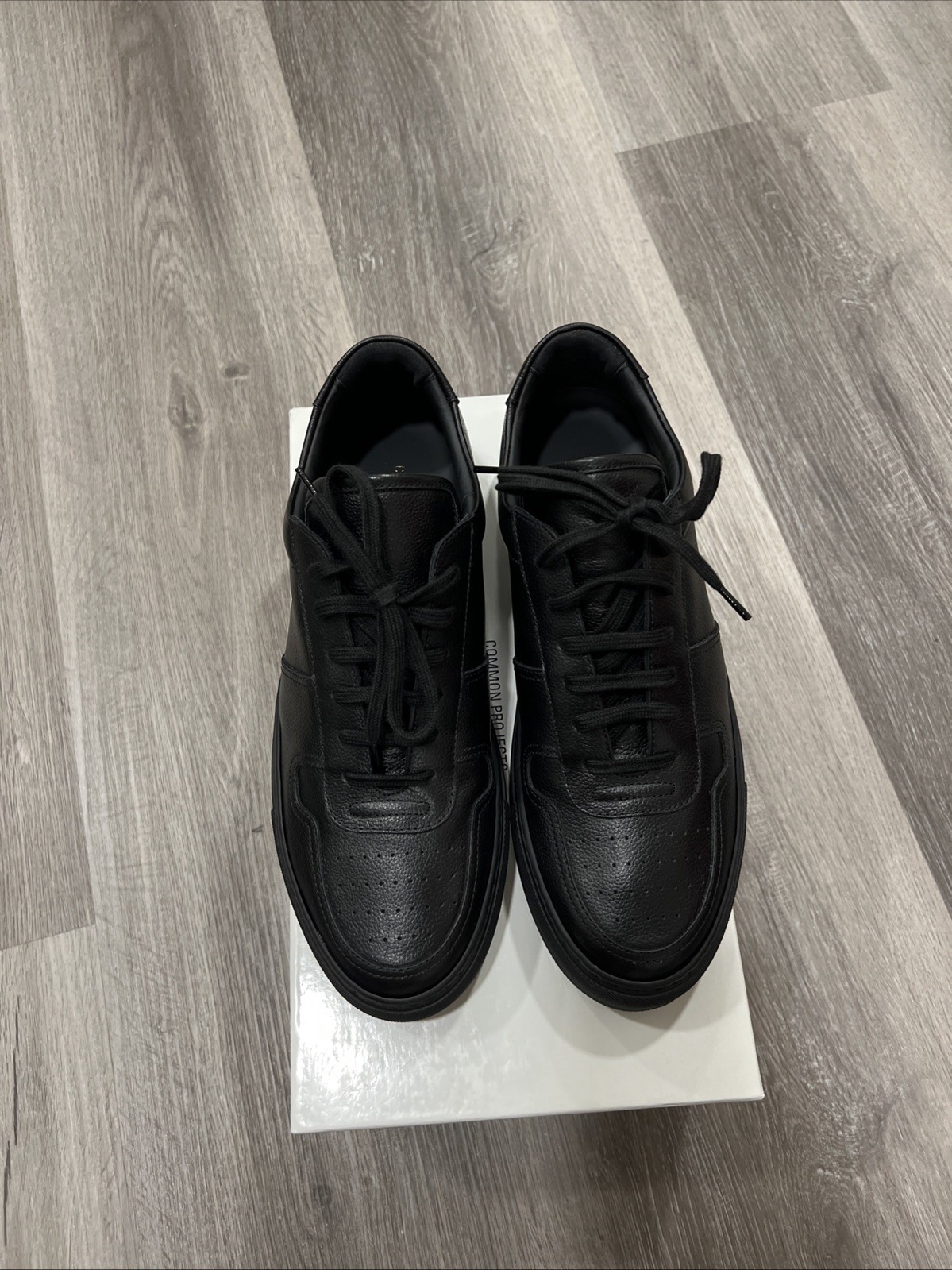 Common Projects Bball Low Bumpy Black Size 41 Siz… - image 5