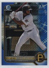 2022 Bowman Chrome Prospects Mega Box Blue Mojo Refractor Maikol Escotto 0u7