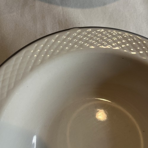 Menge 8 kleine Schüsseln Brot Salat Dessert grau silber Streifen Jackson Custom China - Bild 17 von 20