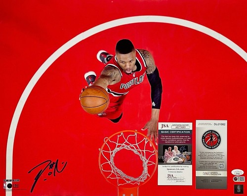 DAMIAN LILLARD Autograph Signed 16x20 Portland TRAIL BLAZERS PHOTO JSA CERTIFIED - Picture 9 of 9