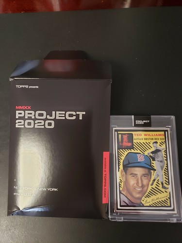 Ted Williams Topps Project 2020 Card 246 Joshua Vides Artist Proof 07/20! - Picture 3 of 5