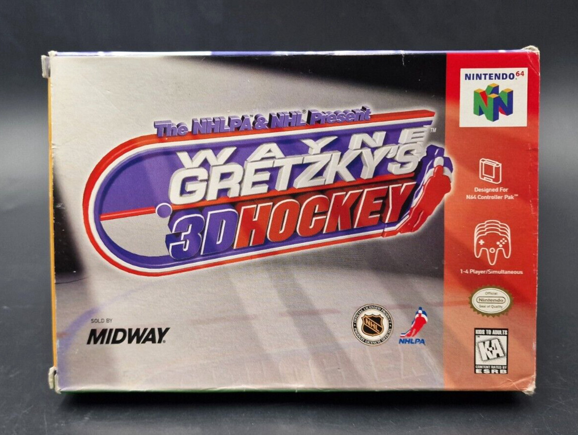 Wayne Gretzky's 3D Hockey - Nintendo 64 N64 - Complet In Box - NTSC-U/C US USA