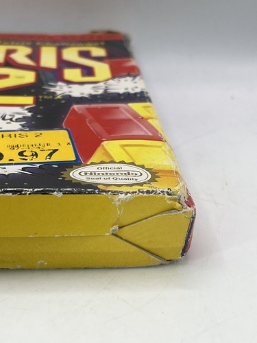 Tetris 2 Nintendo Nes Game Vintage Authentic W/ Original Box Puzzle @NO MANUAL@ - Picture 14 of 14